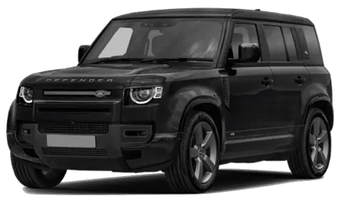 Land Rover Defender w czarnej wersji zabezpieczenia Securand